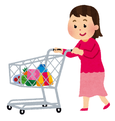 ショッピングカートのイラスト